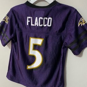 Kids NFL Ravens Flacco jersey #5 2T